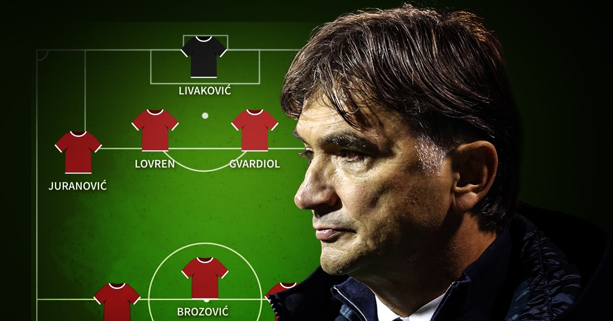 Dalić je odlučio. Ovo je početnih 11 Hrvatske na startu Svjetskog prvenstva