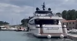 VIDEO Luksuznom jahtom uplovio u makarsku luku pa udario u pet brodica