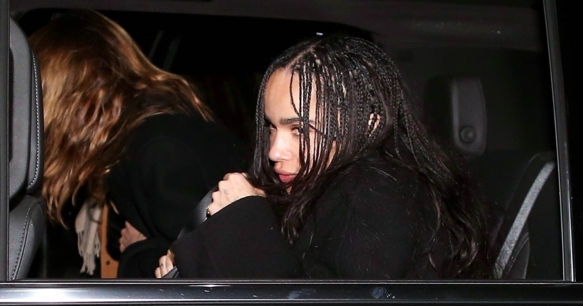 Zoë Kravitz snimljena u noćnom izlasku nakon prekida s Channingom Tatumom