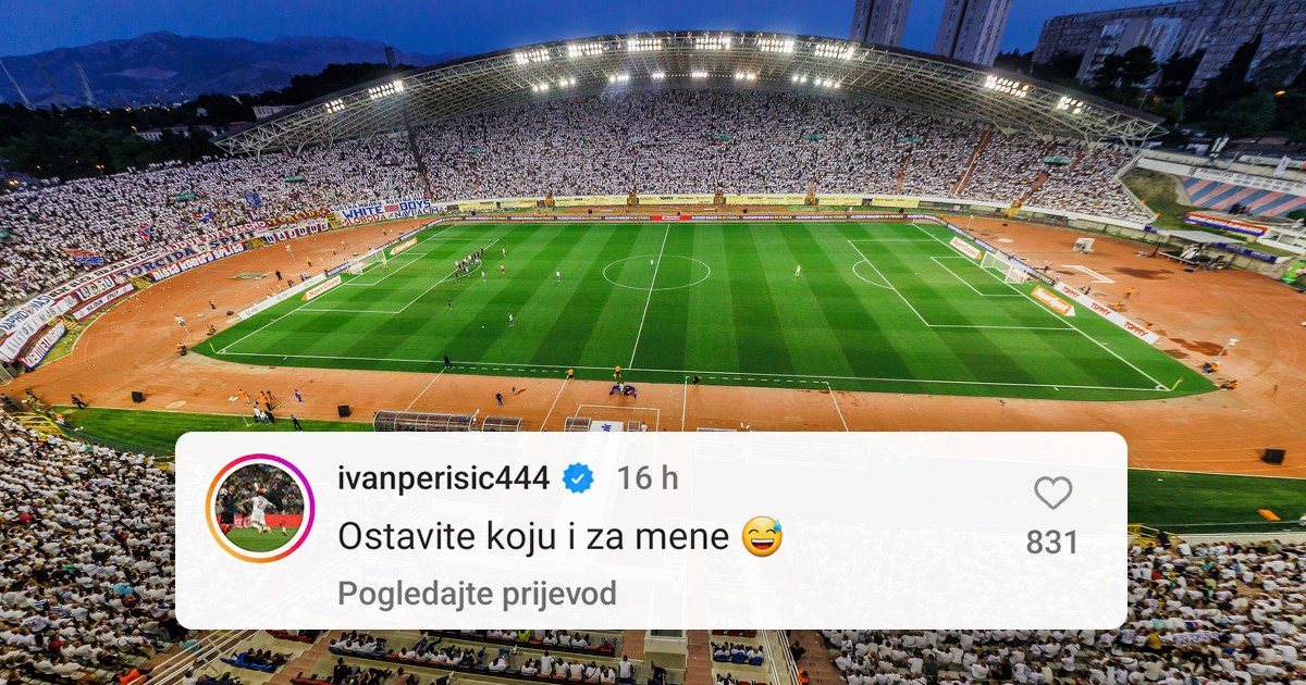 Perišić oduševio hajdukovce komentarom o kupovini ulaznica za Rijeku