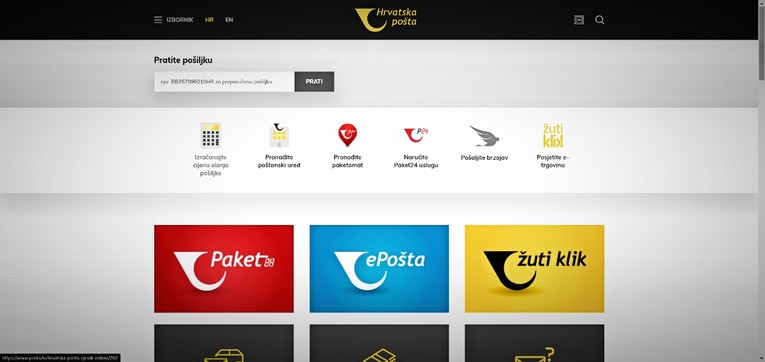 Otklonjen kvar na informatičkoj mreži Hrvatske pošte