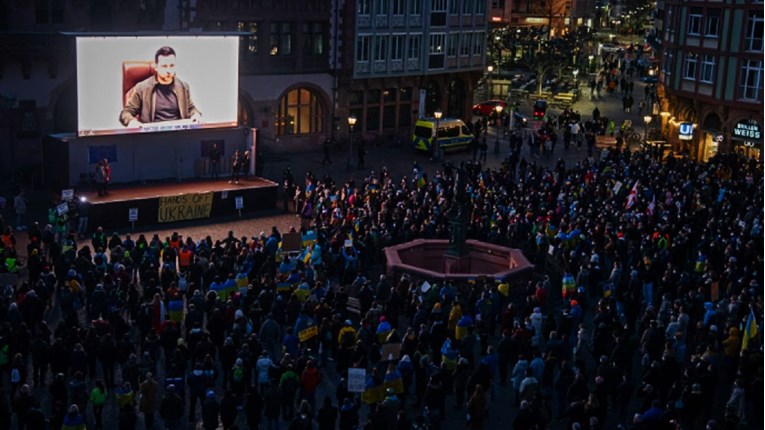 VIDEO Zelenskij se obratio Europi: Ako mi padnemo, past ćete i vi