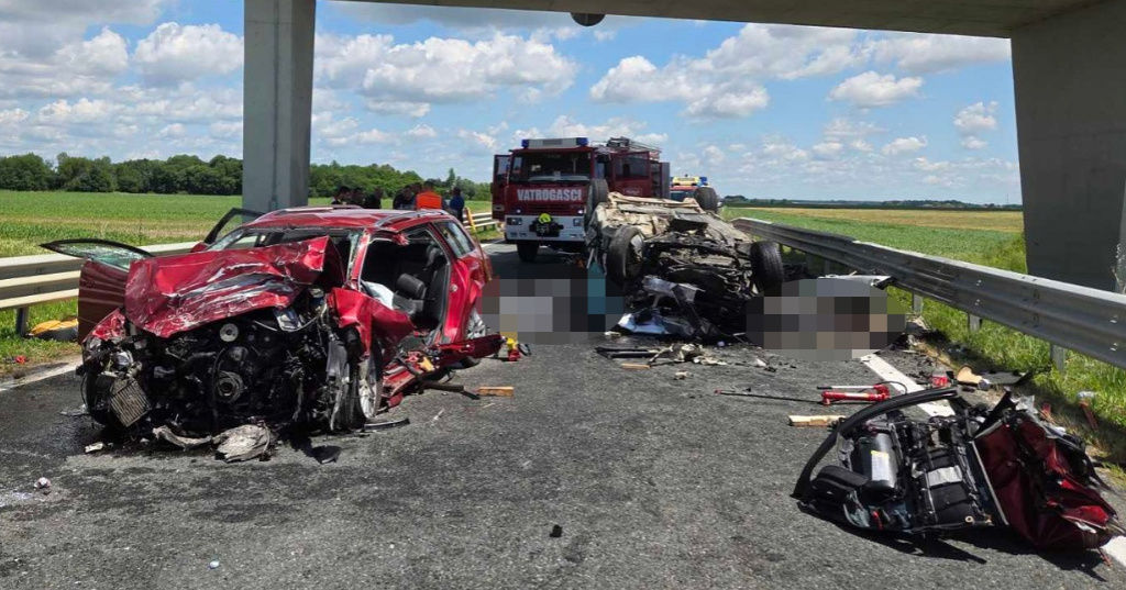 Četvero mrtvih u teškoj prometnoj nesreći kod Virovitice