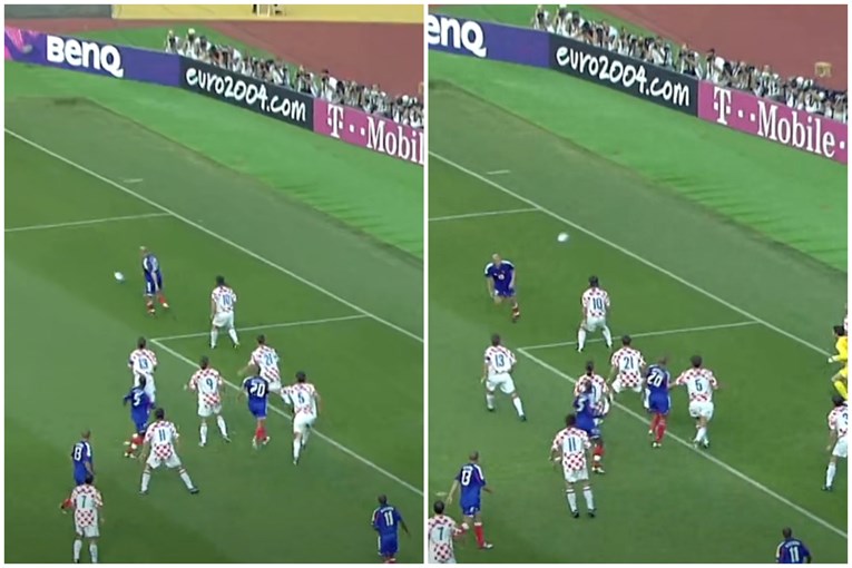 UEFA podijelila Zidaneov čudesan potez protiv Hrvatske