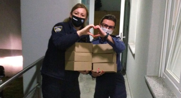 Policajci se odrekli svojih obroka i poslali ih u Petrinju, pogledajte slike