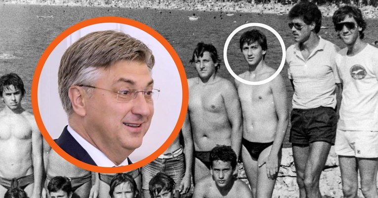 "Prije anemije": Pojavila se fotka 14-godišnjeg Plenkovića iz vaterpolskih dana