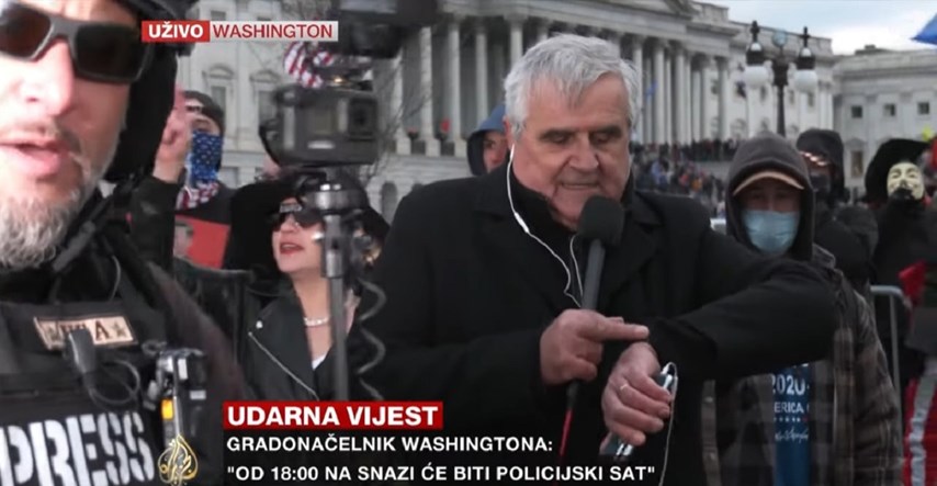 Trumpovi pristaše okružili reportera Ivicu Puljića, svi pričaju o njegovoj reakciji