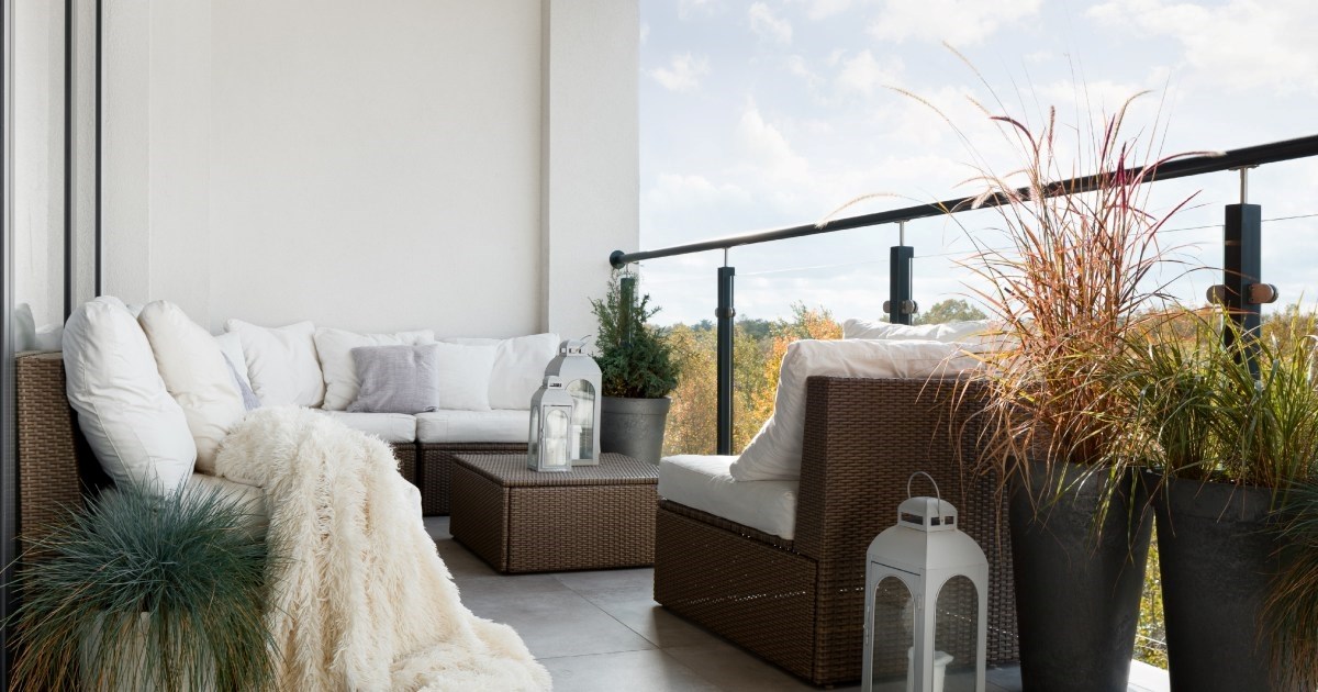 Ako vam nedostaje privatnosti na balkonu, isprobajte trikove dizajnerice interijera