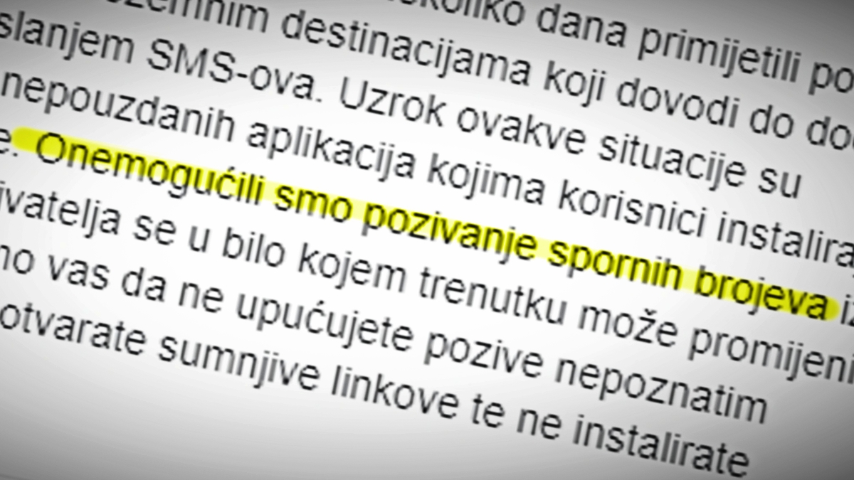 A1: Primijetili smo povećan promet prema inozemnim destinacijama, to je virus