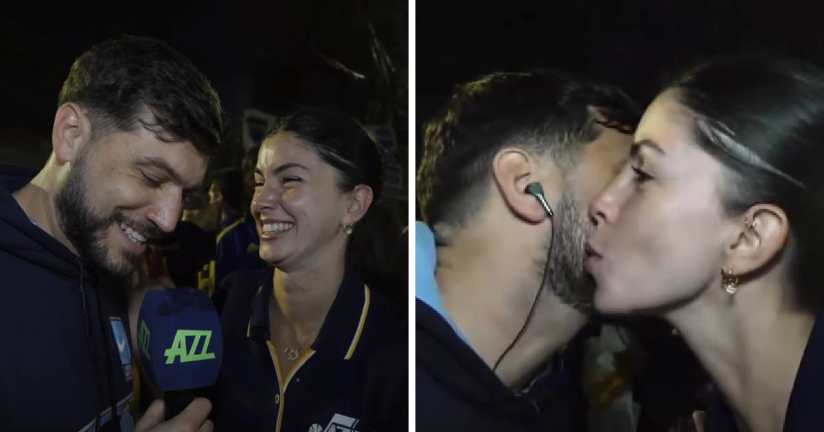 Reporter uživo zaveo navijačicu, snimka postala viralni hit