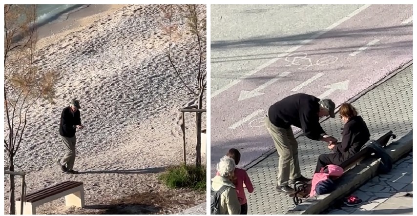 Djed iz Splita gestom prema supruzi rasplakao internet, snimku lajkalo 4 mil. ljudi