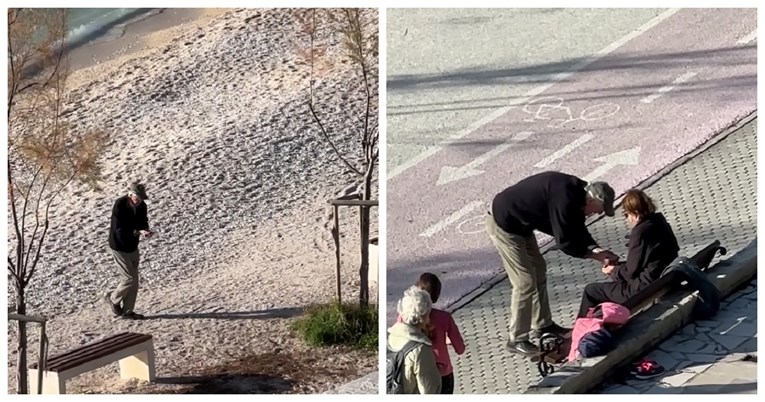 Djed iz Splita gestom prema supruzi rasplakao internet, snimku lajkalo 4 mil. ljudi 