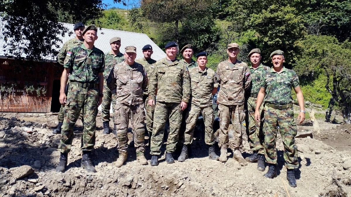 FOTO Srpska vojska je u Sloveniji, pomaže s posljedicama strašnih poplava
