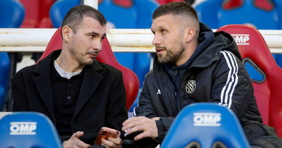 FOTO Rebić pratio Jadranski derbi s bivšim suigračem