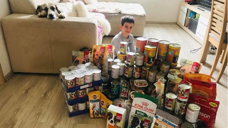 Darian (8) iz Rijeke odriče se rođendanskih poklona da pomogne psima u azilu