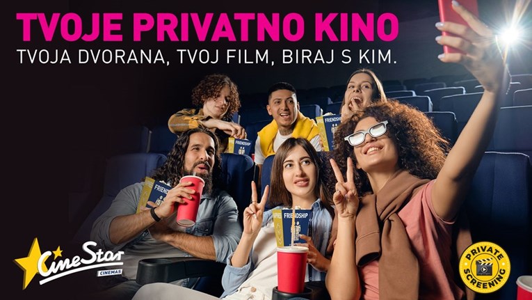 Privatne projekcije u CineStaru: Najnoviji film, dvorana samo za vas i vaš krug ljudi