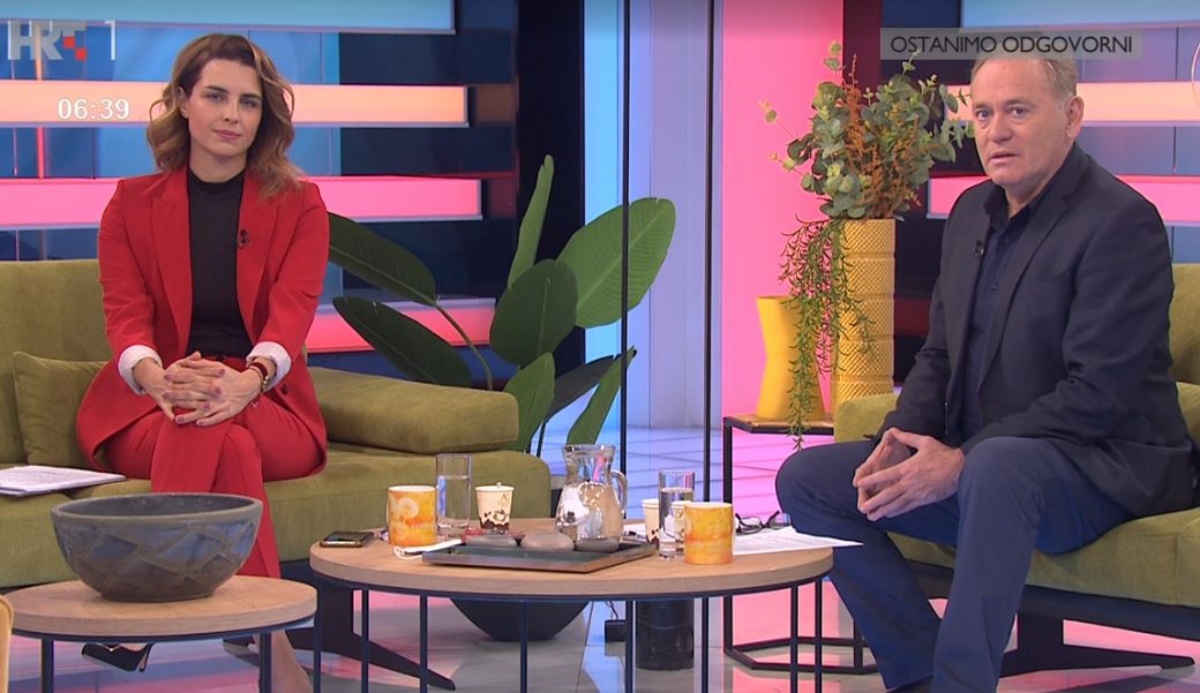 Pogledajte što je Doris Pinčić odjenula za Dobro jutro, Hrvatska nakon kritika