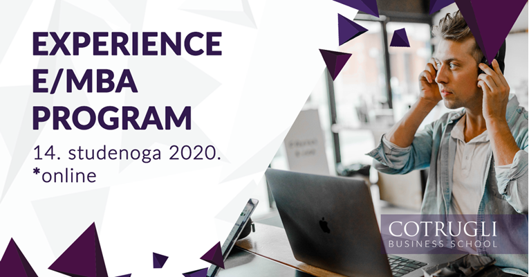 Isprobajte vodeći MBA u regiji i uštedite 20% pri upisu programa