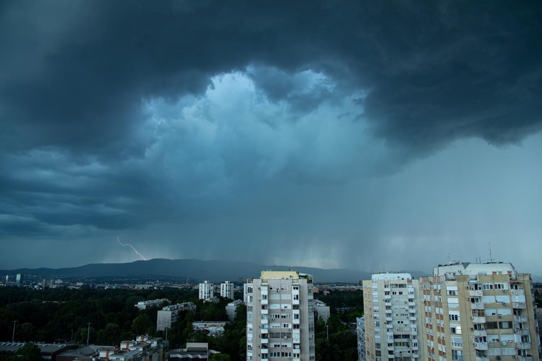 Stiglo pogoršanje vremena, upaljen meteoalarm za cijeli Jadran