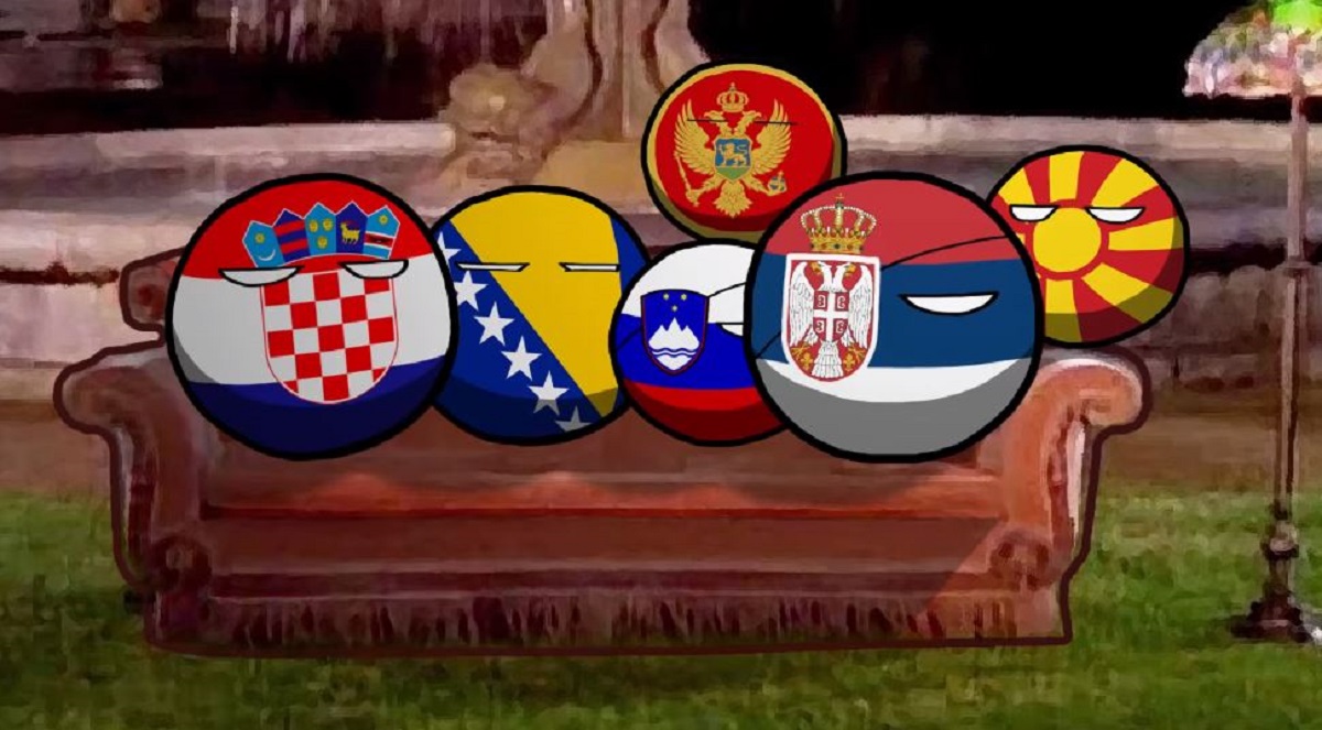 Netko je likove iz špice Prijatelja zamijenio državama bivše Juge, snimka je hit