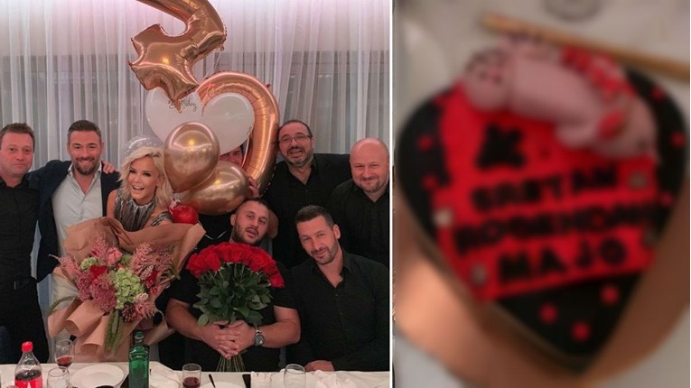 Maji Šuput mladenci za rođendan poklonili porno tortu