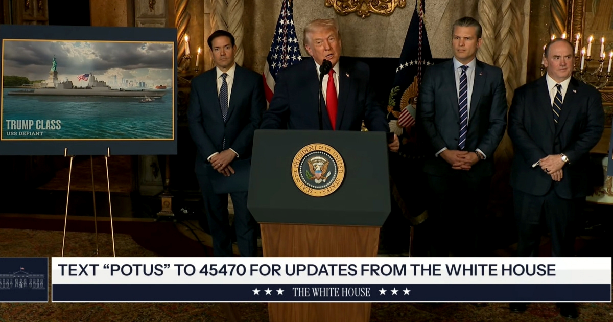 UŽIVO Trump se obraća. Najavit će novu flotu velikih ratnih brodova?