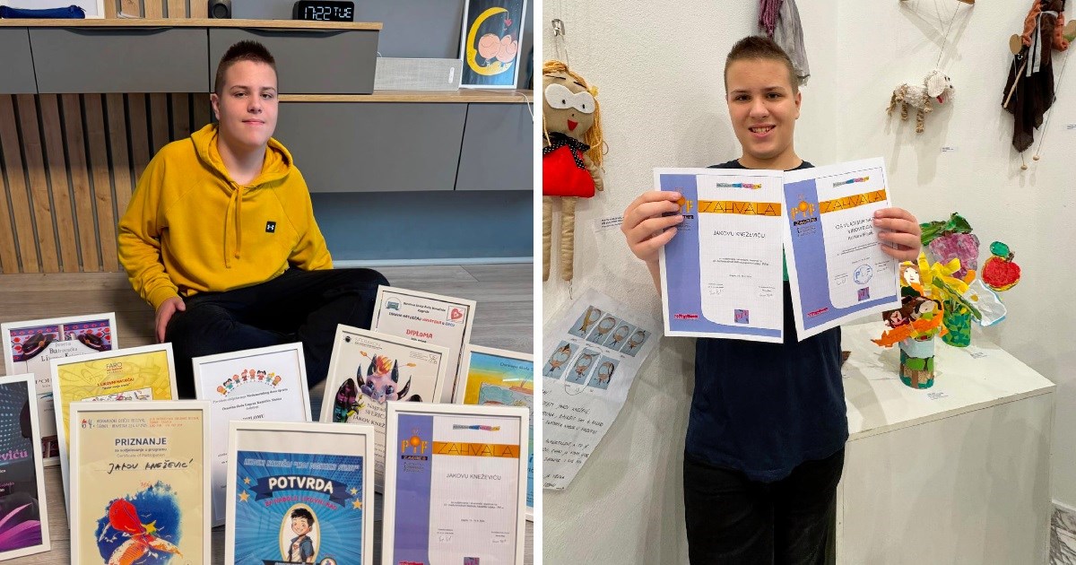 Autizam ga ne zaustavlja: Jakov (12) je već postigao više nego mnogi u cijelom životu