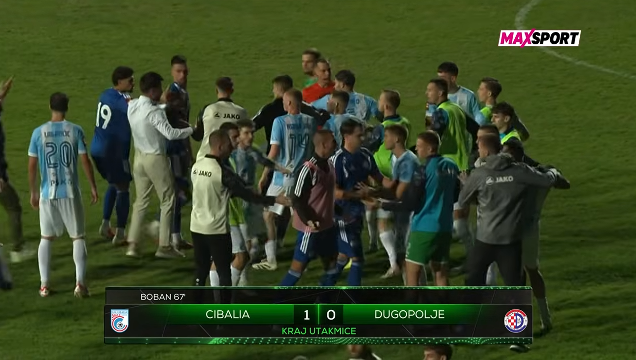 VIDEO Žestoki obračun na Cibalijinoj utakmici: "Ovo je ozbiljna, ozbiljna priča"