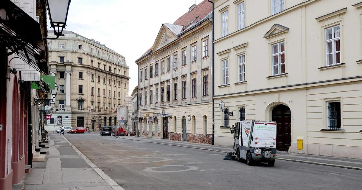 VIDEO Stara Vlaška u Zagrebu spremna za radove. Uklonjene terase i žardinjere