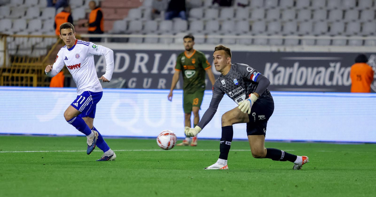 Osijekov spasitelj još jednom izdominirao. Pogledajte njegove brojke na Poljudu