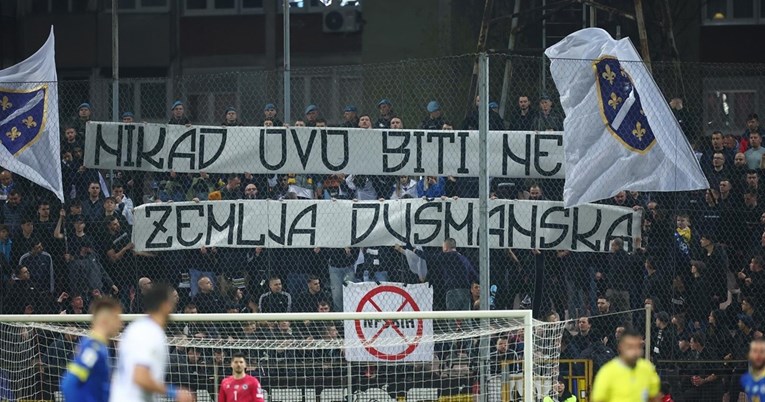 Poruka navijača BiH: Nikad ovo biti neće zemlja dušmanska