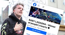 Baby Lasagna na Facebooku već ima i fan grupu: "Dobio je i svoju himnu"