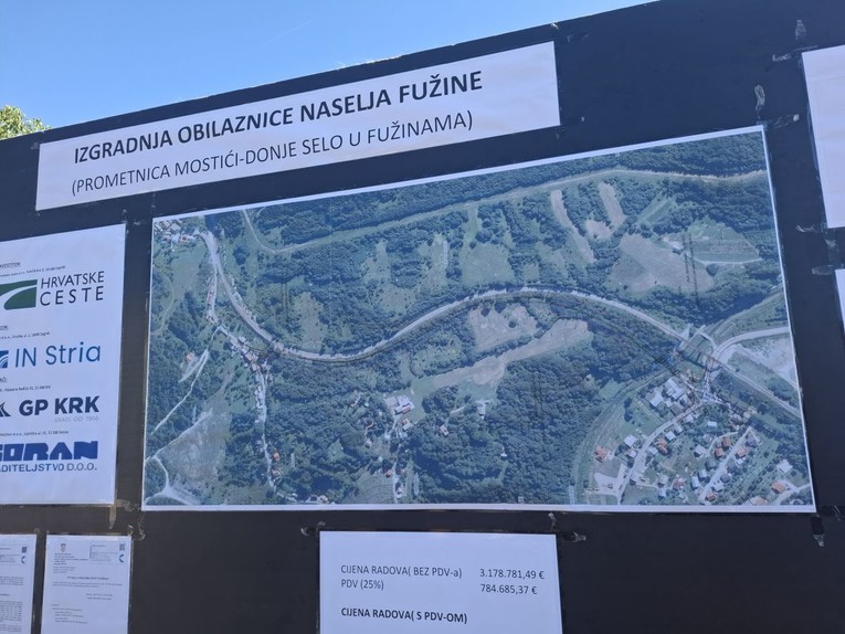 Otvorena obilaznica Fužina vrijedna 3,9 milijuna eura
