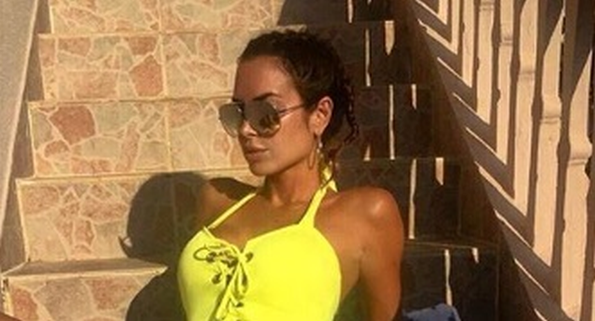 Iva Jerković u žutom badiću prizor je kao iz snova
