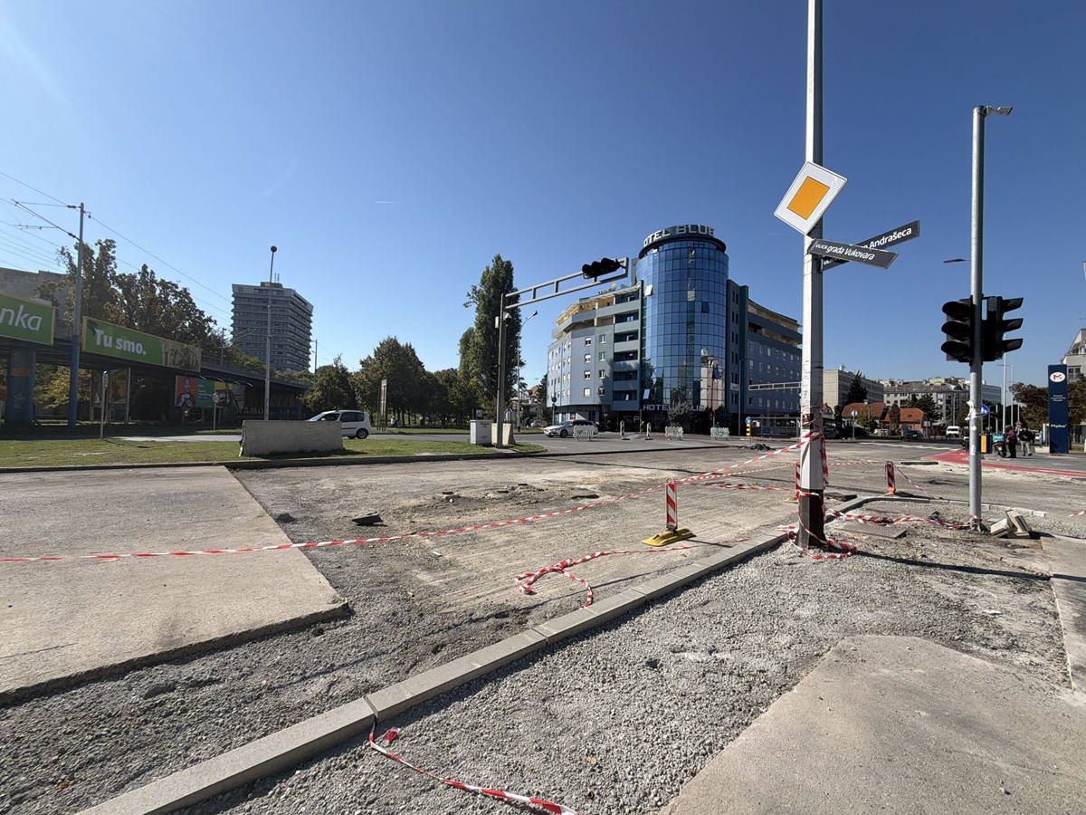 FOTO Radovi na Vukovarskoj stali zbog štrajka