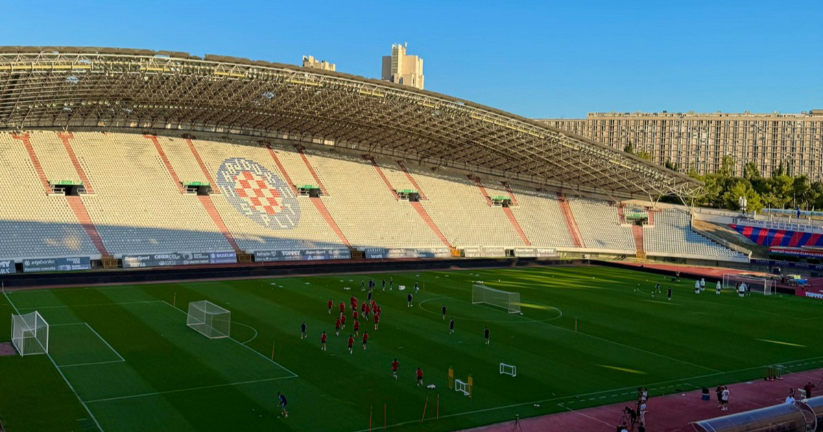 VIDEO Poljski novinari očarani Poljudom: Odavde ćemo komentirati?