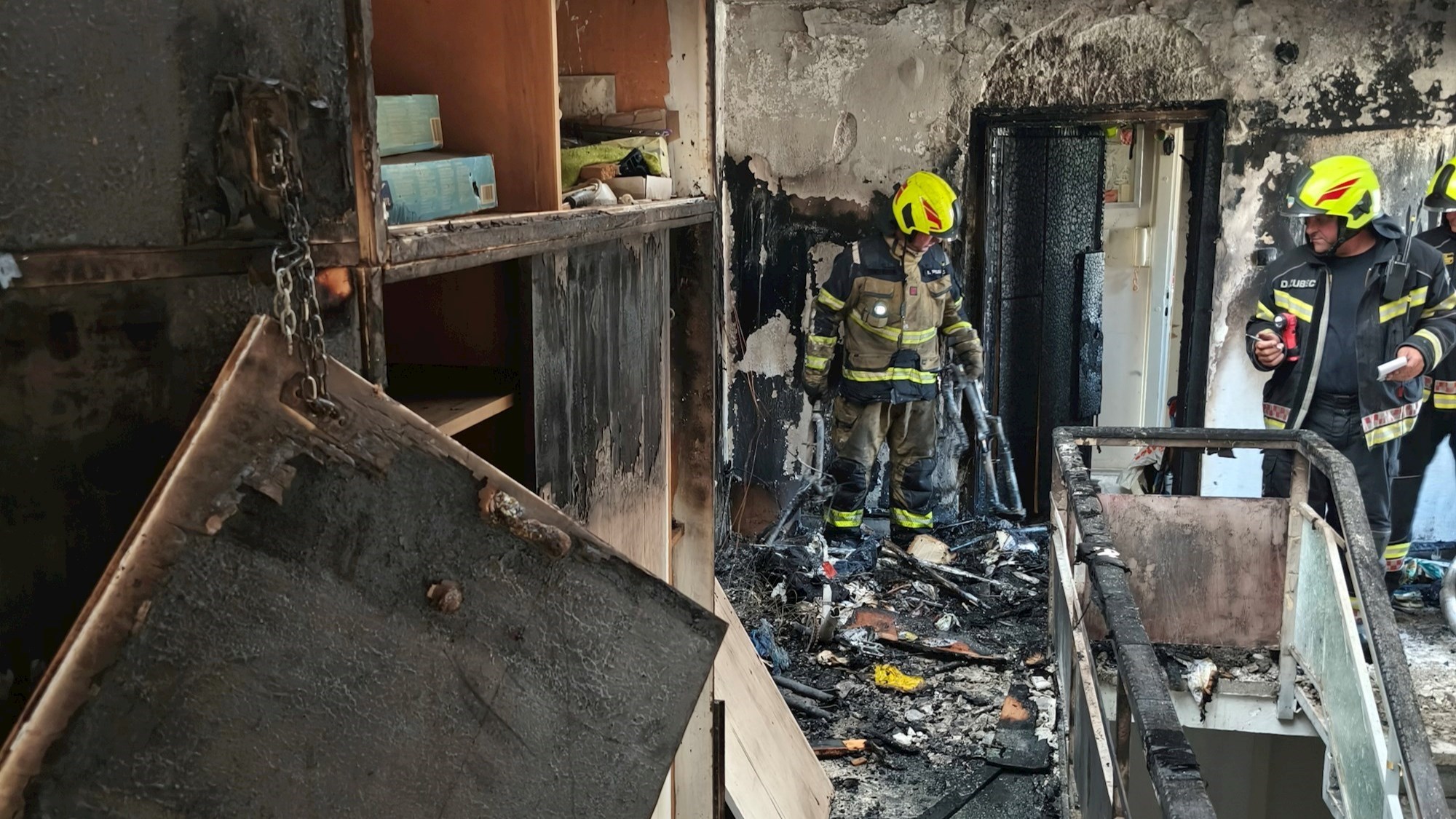 FOTO Požar u Novom Zagrebu