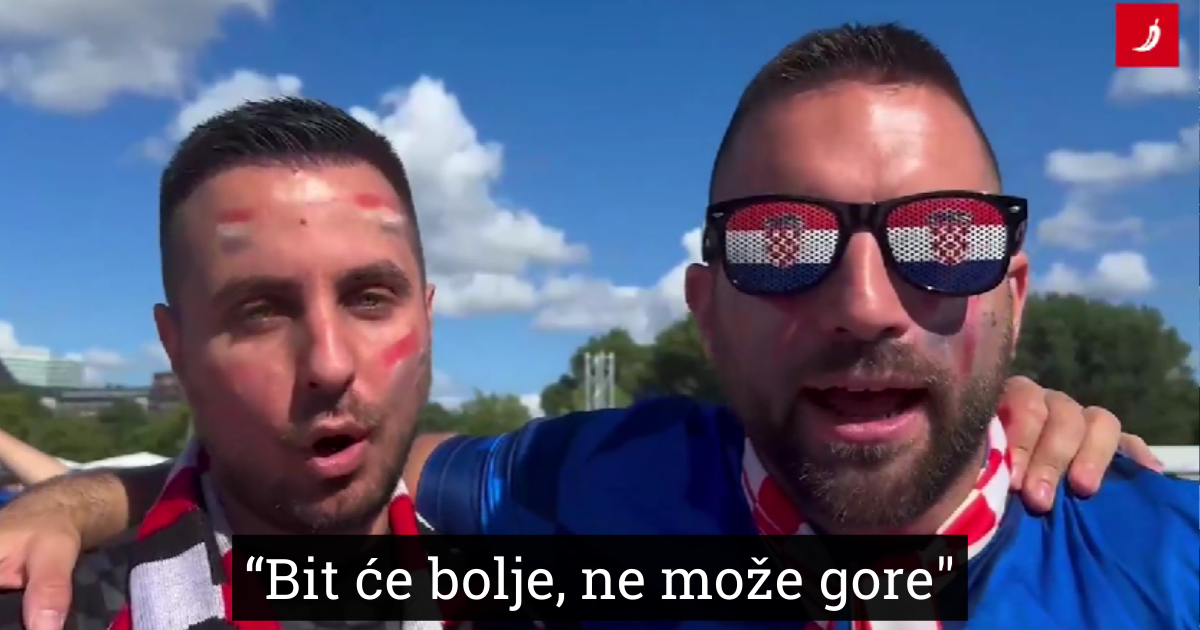 Hrvatski navijači u Hamburgu nakon utakmice: "Trebalo je ostati 2:1, zaslužili smo"