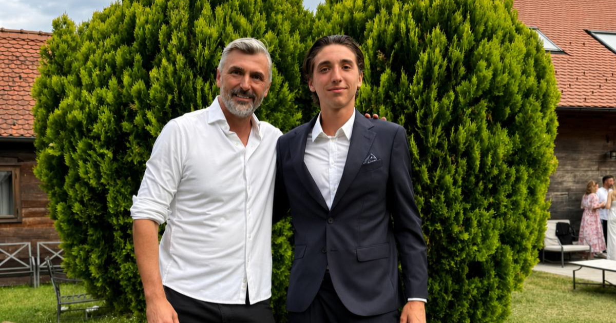 Goran Ivanišević podijelio fotografiju sa sinom Emanuelom: "Maturant"