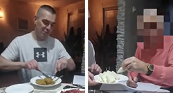 VIDEO Policajac u pretresu kod Sablje jeo: "Probaj sir i čvarke, krkaj, Roki"