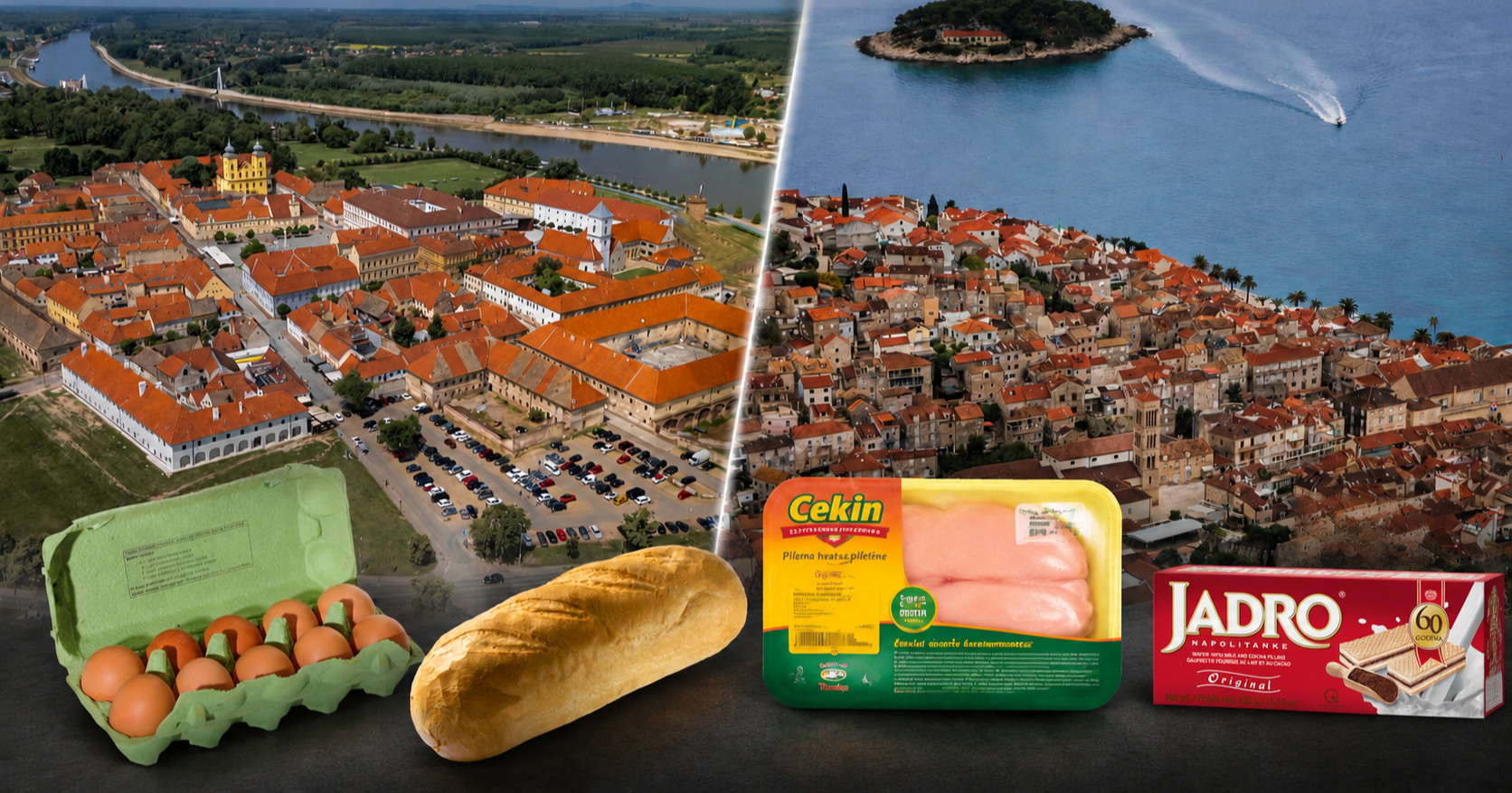 Na Index Cijenama smo usporedili cijene u Osijeku i na Hvaru