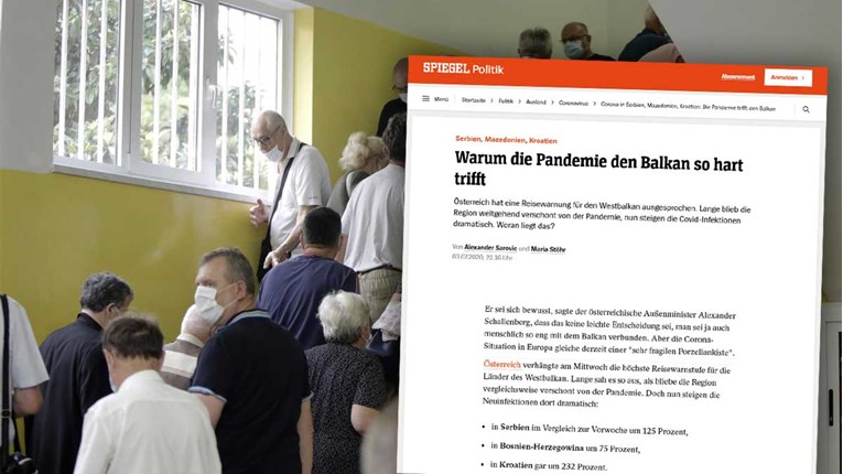 Spiegel: Zašto je pandemija tako jako pogodila Balkan?