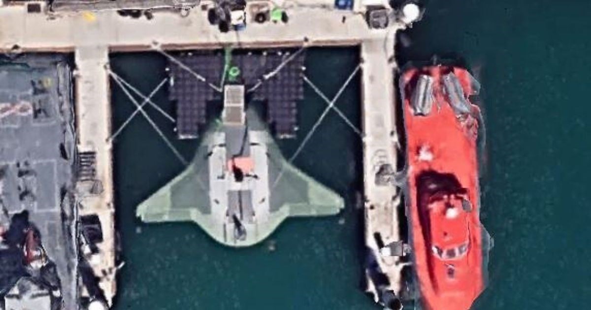 Podvodni dron koji je američka mornarica držala u tajnosti snimljen na Google Earthu