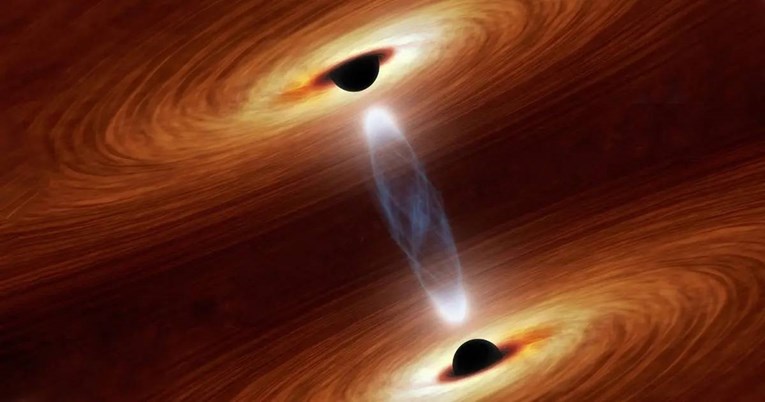 Mjehuri nastali u sudaru crnih rupa mogli bi uništiti svemir