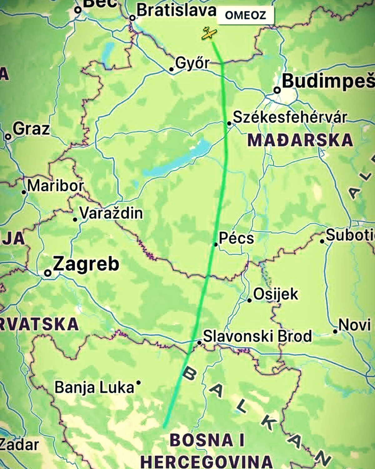 Slovački mani avion prinudno sletio na Vlašić, dvojica ozlijeđena