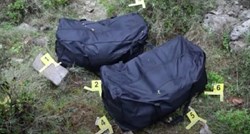 VIDEO Dva Crnogorca ilegalno ušla u Hrvatsku, zatečeni u šumi s 42 kile trave