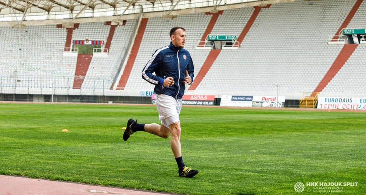 Igrači Hajduka započeli su s individualnim treninzima na Poljudu