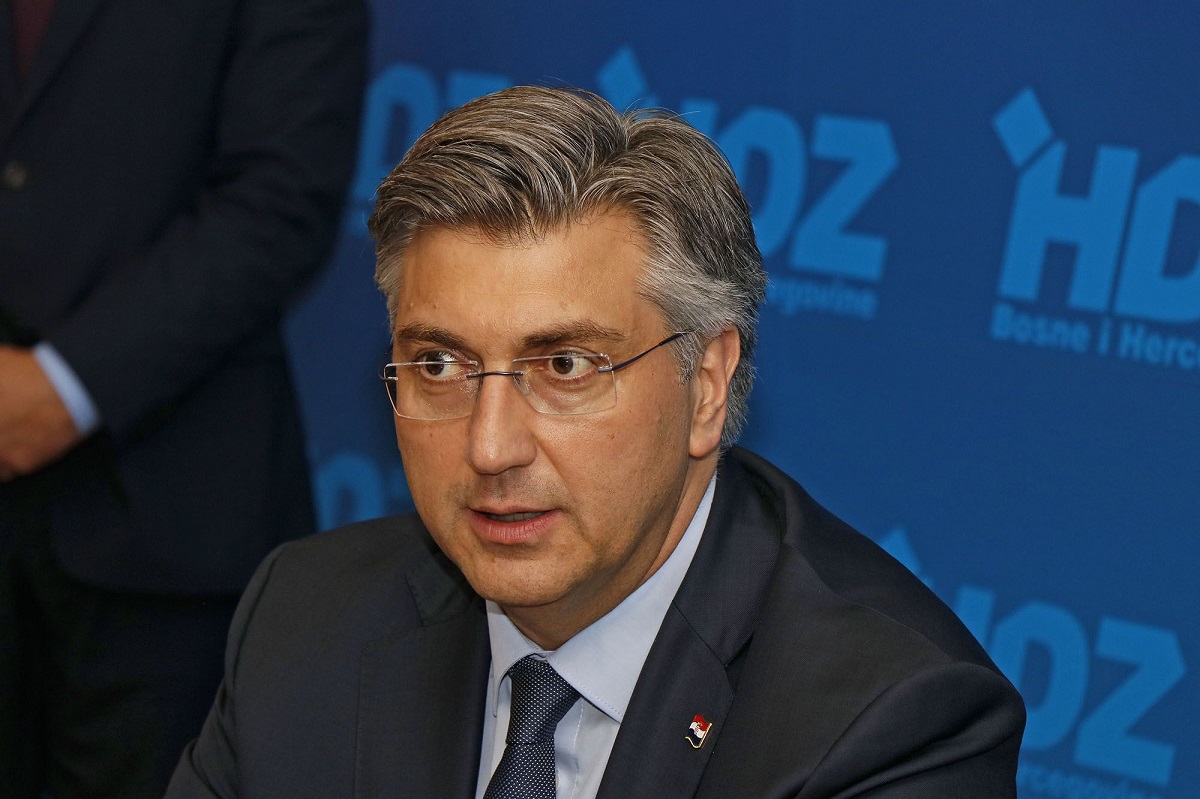 Plenković položio kamen temeljac za Podravkinu tvornicu u Hercegovini