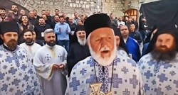 VIDEO Popovi u manastiru na Cetinju pjevali "Kad se vojska na Kosovo vrati"