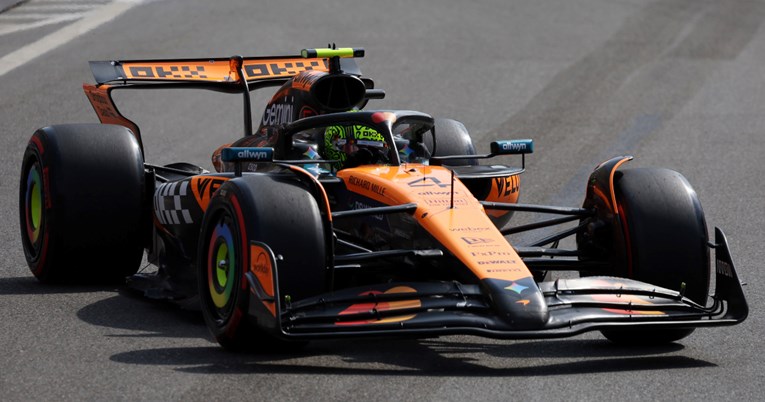 Norris uvjerljivo najbrži na prvom treningu u Bakuu